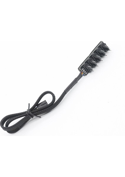 40 cm 1 Ila 5 4-Pin/3-Pin Molex Tx4 Pwm Fan Cpu Hub Splitter Pc Kasa Şasi Soğutucu Güç Uzatma Kablosu Adaptörü Denetleyici (Yurt Dışından)