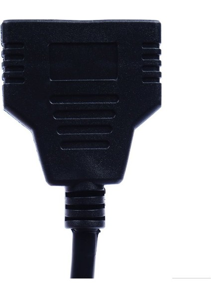 1080P V1.4 Erkek Çift Dişi Adaptör Kablosu 1 In 2 Out Dönüştürücü Bağlantı Kablosu Kablosu HDMI Uyumlu 2 Çift Bağlantı Noktalı Y Splitter (Yurt Dışından)