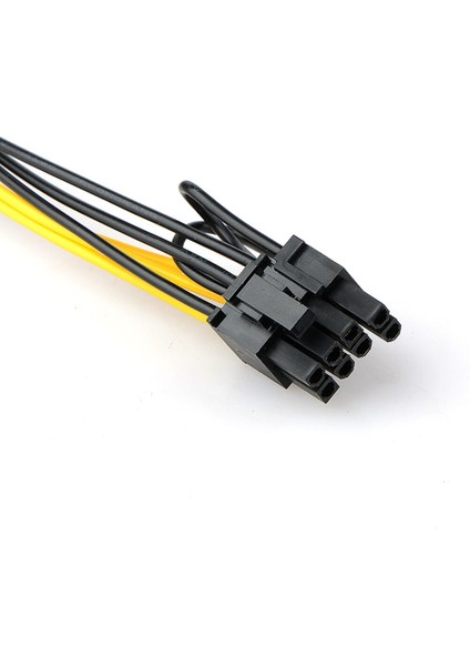 70 cm Pcı Express 6 Pin Erkek 8 Pin Erkek Güç Adaptörü Kablosu Grafik Ekran Kartı Için 6pin To 8pin Pcı-E Güç Kablosu (Yurt Dışından)