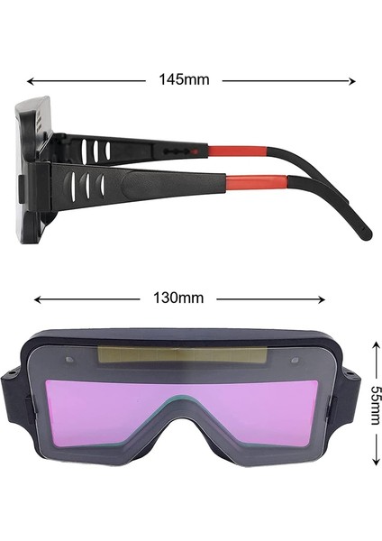 Solar Ed Kaynak Gözlükleri Kask Kaynakçı Güvenlik Koruyucu Gözlükler (Yurt Dışından) fırsatları
