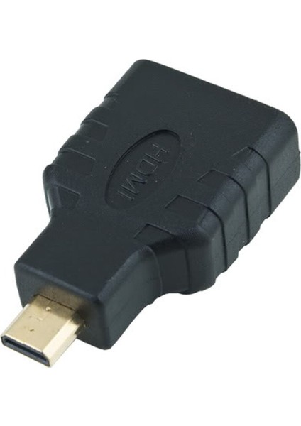 1 Adet HDMI Dişi Mikro HDMI Tip D Erkek Adaptör F/m Dönüştürücü Konektörü Hd Tv Kamera (Yurt Dışından)