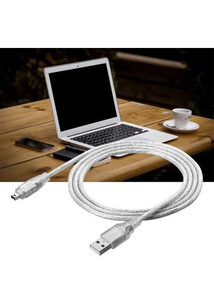 1.2 M USB 2.0 Erkek Firewire Ieee 1394 4 Pin Erkek Ilink Adaptör Kablosu Erkek - Erkek Kablo Işık Beyaz Esnek Kablo (Yurt Dışından) indirimleri