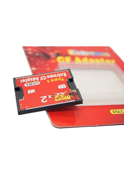 Mikro Sd X2 - Cf Kart Kılıfı, Çift Tf - Cf Kart Kılıfı Desteği Sdxc 2 Tb Yüksek Hızlı Adaptör Kartı (Yurt Dışından)