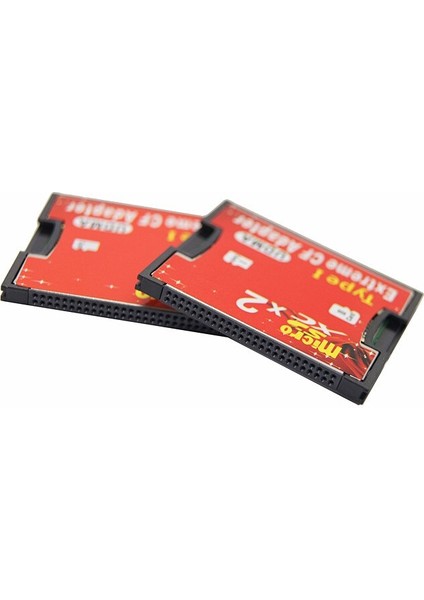 Mikro Sd X2 - Cf Kart Kılıfı, Çift Tf - Cf Kart Kılıfı Desteği Sdxc 2 Tb Yüksek Hızlı Adaptör Kartı (Yurt Dışından)