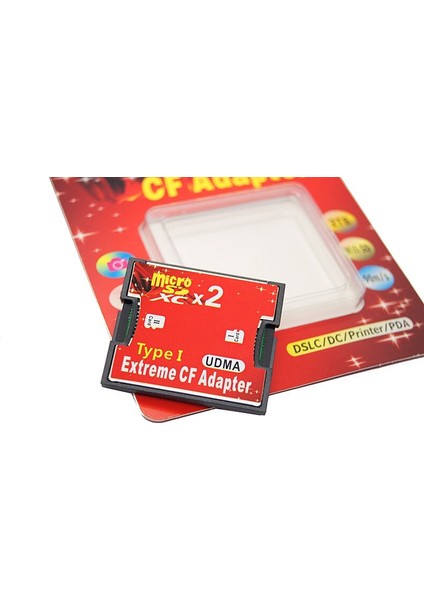 Mikro Sd X2 - Cf Kart Kılıfı, Çift Tf - Cf Kart Kılıfı Desteği Sdxc 2 Tb Yüksek Hızlı Adaptör Kartı (Yurt Dışından)