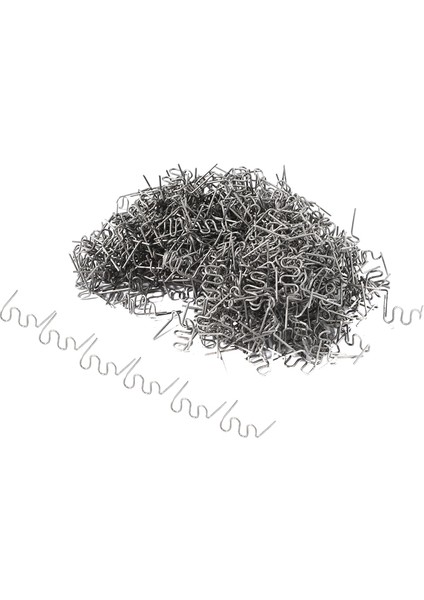 FS-1000 Adet Sıcak Zımba Plastik Tamir Için Zımbalar Dalga Zımba Tampon Iş Onarımları 0.8mm S Dalga Zımbalar (Yurt Dışından)