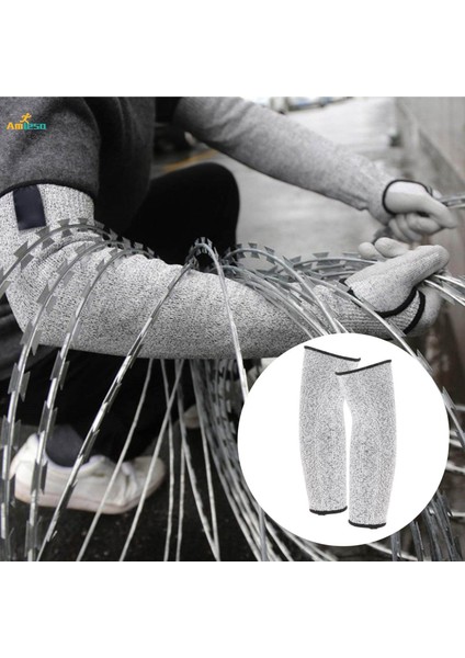 Kesilmeye Dayanıklı Kol Bandı Kesilmeye Karşı Kollu Kol Koruma Koruması Nefes Alabilir 30 cm (Yurt Dışından)