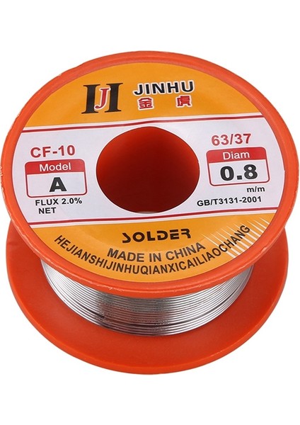Lkpcıgcxm 2x Kalay Kurşun Lehim Çekirdek Akı Lehimleme Kaynak Lehim Teli Makara Makarası 0.8mm 63/37 (Yurt Dışından)