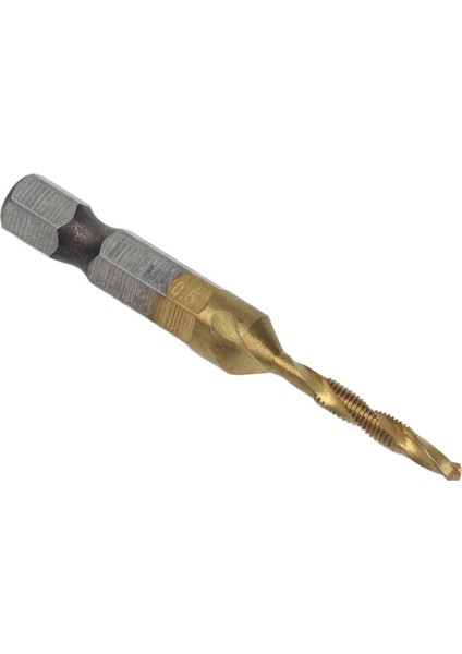 Hex Shank Tap Matkap Uçları Titanyum Kaplamalı Metrik Vida Ucu M3/M4/M5/M6/M8/M10 (Yurt Dışından)