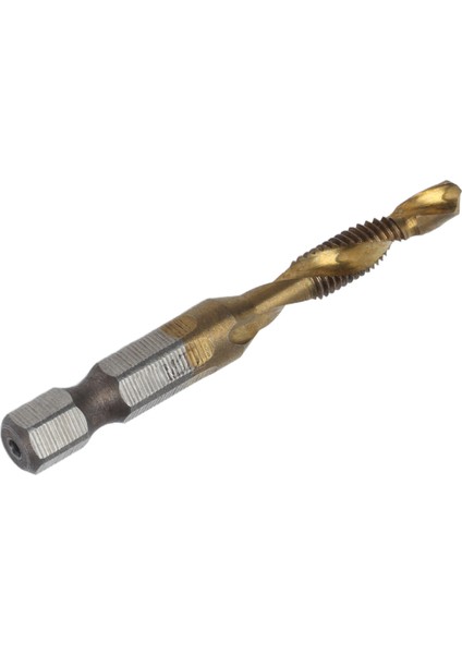 Hex Shank Tap Matkap Uçları Titanyum Kaplamalı Metrik Vida Ucu M3/M4/M5/M6/M8/M10 (Yurt Dışından)