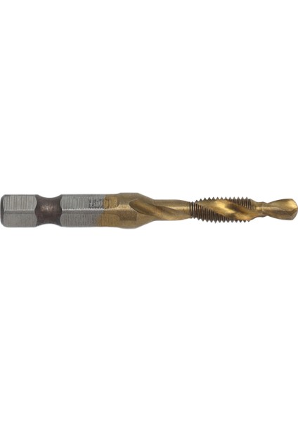 Hex Shank Tap Matkap Uçları Titanyum Kaplamalı Metrik Vida Ucu M3/M4/M5/M6/M8/M10 (Yurt Dışından)