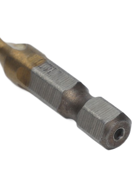 Hex Shank Tap Matkap Uçları Titanyum Kaplamalı Metrik Vida Ucu M3/M4/M5/M6/M8/M10 (Yurt Dışından)