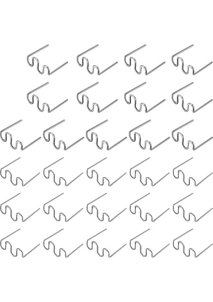 NANLIY-1000 Adet Sıcak Zımba Plastik Tamir Zımba Zımba Dalga Zımba Tampon Çalışma Onarım 0.8 0.6mm S Dalga Zımba (Yurt Dışından) fiyatları