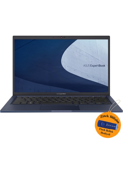 Expertbook I5-1135G7 24 GB 512 GB SSD 15.6" Freedos BQ4167 ZI307 + Zitek 16 GB Flash Bellek