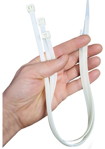 Kablo Bağı Plastik Kelepçe Cırt Amerikan Kelepçesi 100 Adet -7.6X450MM fiyatları