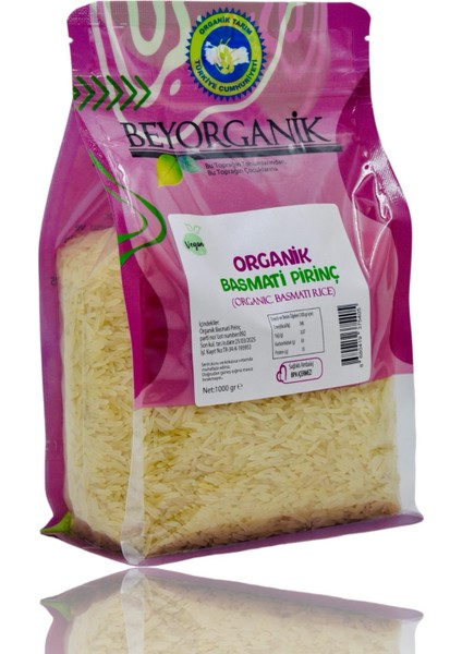 Organik Basmati Pirinç 1000gr