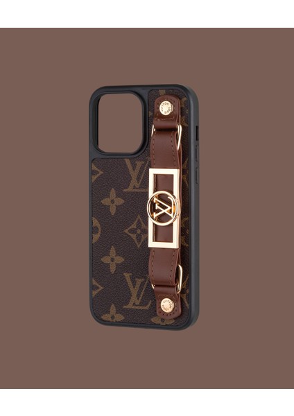 Kordonlu Deri Telefon Kılıfı - DK174 - iPhone 14 Pro fiyatları