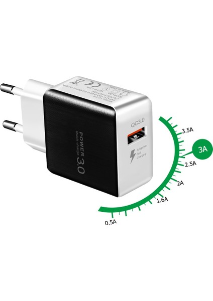 3A Gerçek Hızlı Şarj Cihazı Hızlı Şarj iPhone 13 Pro Xiaomi Huawei Hızlı Şarj 3.0 4.0 Cep Telefonları Için Telefon Şarj Adaptörü (Yurt Dışından) fırsatları