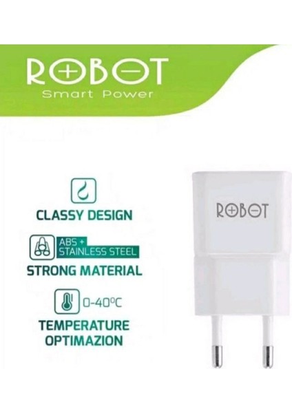 Robot Rt K8 2A Şarj Cihazı Kabuk Adaptörü Resmi Beyaz Garanti (Yurt Dışından) fırsatları