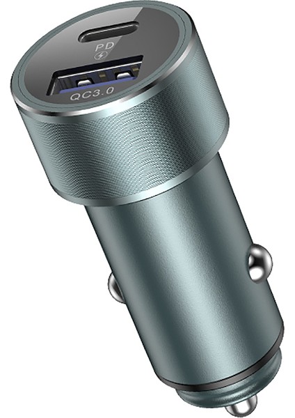 Vissko Type-C Pd + USB Qc3.0 Hızlı Araç Şarj Cihazı / 18W Hızlı Şarj Cihazı / Pd Hızlı Şarj Adaptörü USB Qc3.0 Şarj Cihazı (Yurt Dışından) modelleri
