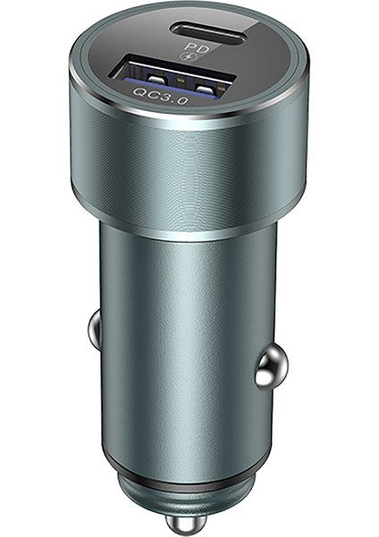 Vissko Type-C Pd + USB Qc3.0 Hızlı Araç Şarj Cihazı / 18W Hızlı Şarj Cihazı / Pd Hızlı Şarj Adaptörü USB Qc3.0 Şarj Cihazı (Yurt Dışından) indirimleri