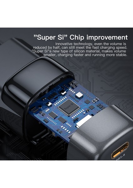 Kuulaa Süper Si USB C Şarj Cihazı 20W Tip C Pd Hızlı Şarj iPhone 13 12 11 Max Pro Xs 8 Artı iPad Air 4 iPad 2020 Mini Için (Yurt Dışından) fırsatları