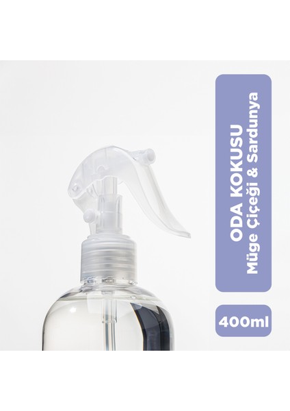 Home Müge Çiçeği & Sardunya Kokulu Oda Spreyi 400 ml