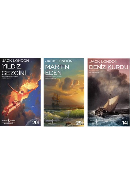 Martin Eden - Yıldız Gezgini - Deniz Kurdu - Jack London