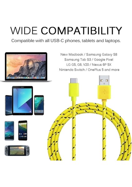 1 M 2 M 3 M USB C Tipi C Kablo Hızlı Şarj Şarj Cihazı Huawei MATE10 Pro P9 P10 P20 Lite Samsung S9 S10 Artı S8 Not Veri Kablosu (Yurt Dışından) fırsatları