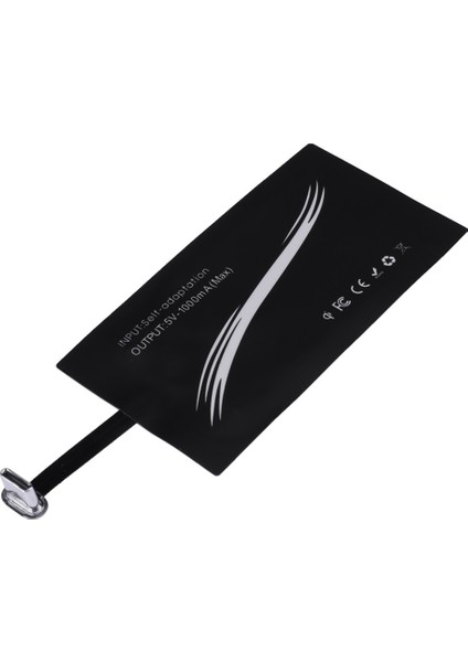 Alloet Siyah Evrensel Tip C Usb-C Qi Kablosuz Şarj Alıcısı Şarj Adaptörü Pad Samsung Huawei Xiaomi Telefonları (Yurt Dışından) fırsatları