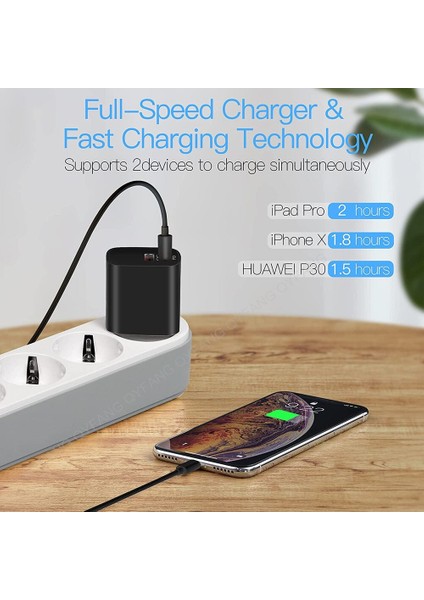 Pd3.0 USB Şarj Cihazı Qc3.0 Hızlı Şarj Cihazı Hızlı Şarj 3.0 PD20W Duvar Adaptörü 9V 12V Tip C Şarj Cihazı Seyahat Mobil Güç Bankası Şarj Cihazı (Yurt Dışından) fırsatları