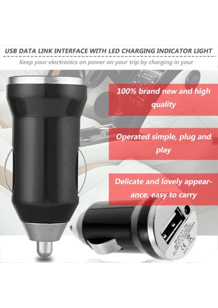 USB Şarj Aleti Güç Adaptörü Girişi 12-24V Dc Çıkış 5.0V 1000MA Araç Şarj Cihazları (Yurt Dışından) modelleri