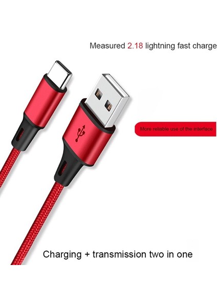 USB C Tipi Kablo 3A Hızlı Şarj Cihazı Xiaomi Huawei Redmi Için Mate Samsung S9 S10 Usbc Kabloları C Cep Telefonu Şarj Veri Kablosu Kablosu (Yurt Dışından) indirimleri