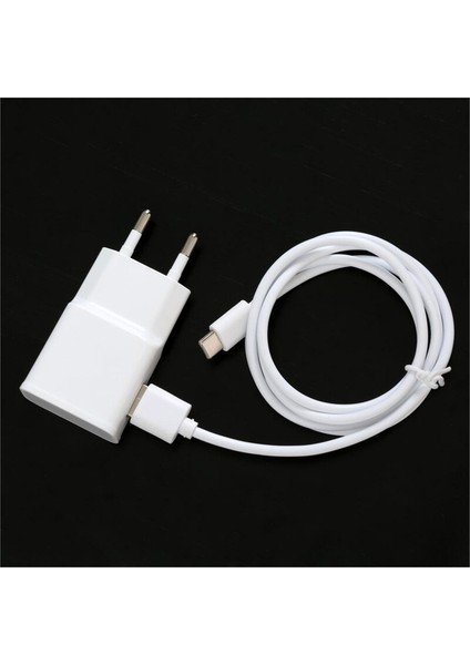 Cep Telefonu Şarj Aleti Kablosu Xiaomi Mi 10 T Pro Redmi Not 9t 9 8 Pro 9A 9c Samsung Ab Tak Duvar Şarj Cihazı USB Tip-C Kablo (Yurt Dışından)