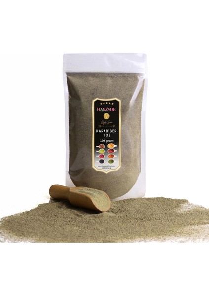Karabiber Toz 100 gr Öğütülmüş Taze Çekim