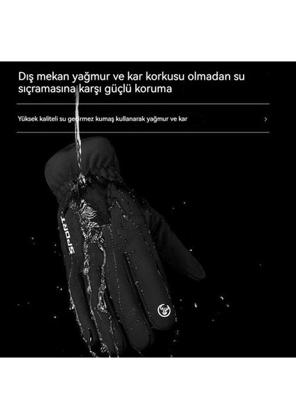 Budan Şiir Soğuk ve Kadife Kalın Pamuk Eldiven Kış (Yurt Dışından) fiyatları
