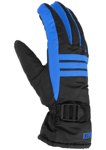 Su Geçirmez Termal Eldiven Snowboard Bisiklet Tırmanma -35 ℃ (Mavi) (Yurt Dışından) fiyatları
