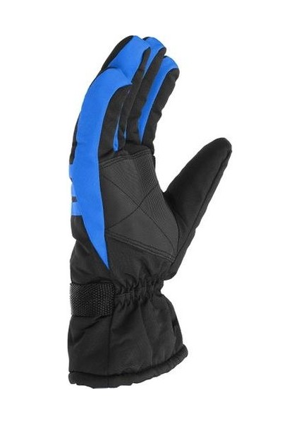 Su Geçirmez Termal Eldiven Snowboard Bisiklet Tırmanma -35 ℃ (Mavi) (Yurt Dışından) modelleri