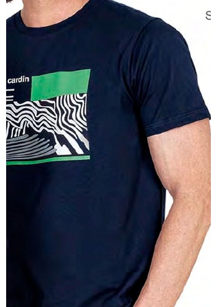 6044 Erkek Kısa Kollu Penye Pijama Takımı-Lacivert fiyatları