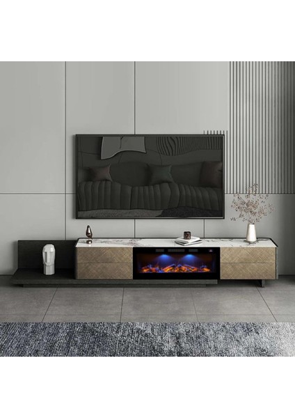 Procyon Pro Elektrikli Şömine Görsel Ses Efektli Bluetooth 200 Lük modelleri