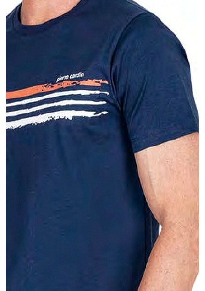 6048 Erkek Kısa Kollu Penye Pijama Takımı-Indigo fiyatları