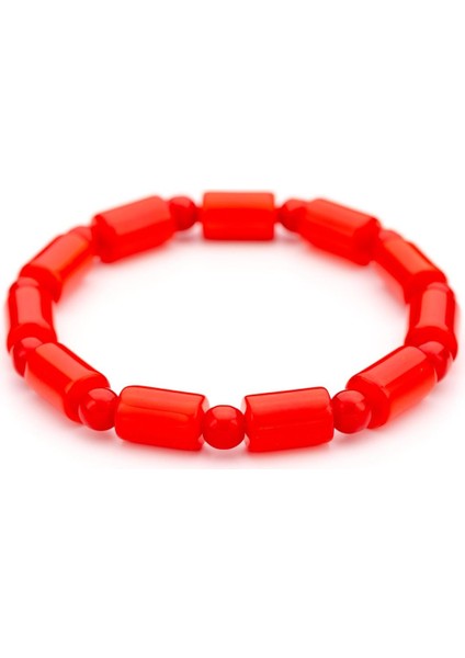 Kırmızı Mercan Taşı Bileklik
