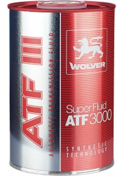 Atf 3 Şanzıman Yağı 1 Litre Atf 3000