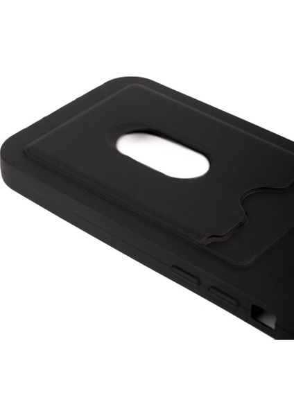 Apple iPhone 15 Pro Max Kılıf Dora Kartlıklı Silikon Kapak Siyah fırsatları