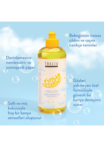 Calendula & Papatya Özlü Bebek Şampuanı 500ML