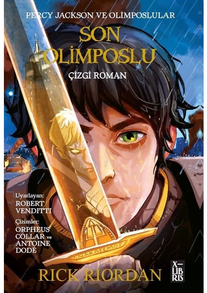 Percy Jackson ve Olimposlular Son Olimposlu - Çizgi Roman - Rick Riordan