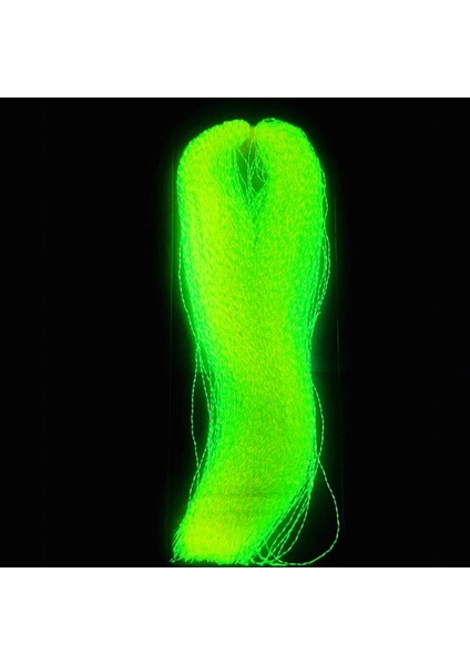 Fosforlu Karanlıkta Parlayan, Sarı Glow / Luminous In The Dark, Ultraviyole (Uv) Neon Işıkta Parlayan 1 Adet Poşet Çapari Simi