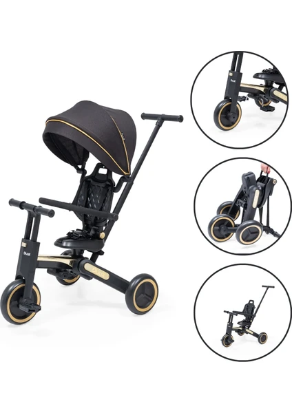 Trike 7 In 1 Katlanır Üç Tekerlekli Çocuk Bisikleti