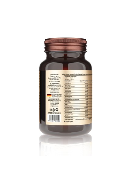 Digestive Comfort Cumin + Fennel + Amylase 60 Capsules fiyatları