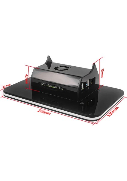 Raspberry Pi 4 Için C024 Muhafaza Kutusu